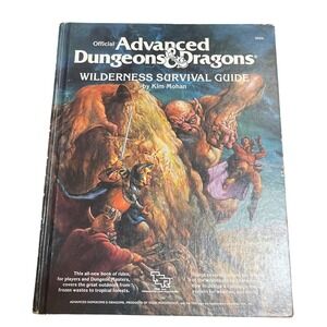 Official Advanced Dungeons and Dragons: Wilderness Survival Guide - Hardcover